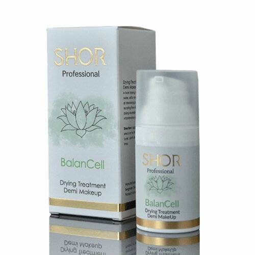 Подсушивающая суспензия с тонирующим эффектом/SHOR Professional/Drying Treatment Demi MakeUp, 30 мл