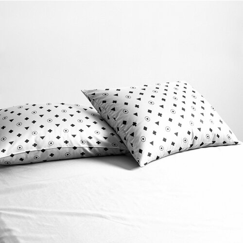 Наволочка 50х70 - 1 шт Wake me Wake Приставка ткань перкаль 100 хлопок 300₽