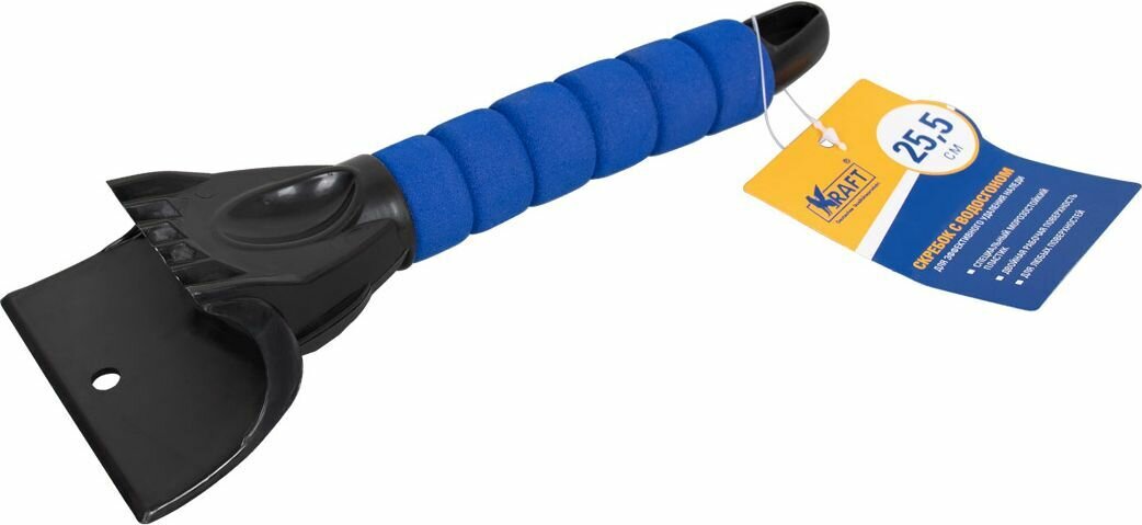 Скребок автомобильный для льда KRAFT, 25см, KT 835233