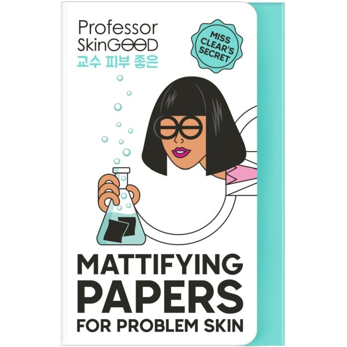 Матирующие салфетки для лица Professor SkinGOOD для проблемной кожи, Mattifying Papers (PSG303101)