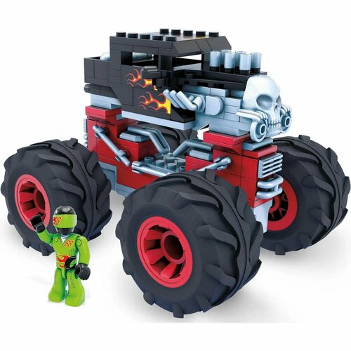 Конструктор Mega Construx Hot Wheels Монстр-трак Боун Шейкер GVM27 машинка hot wheels монстр трак боун шейкер gvk38