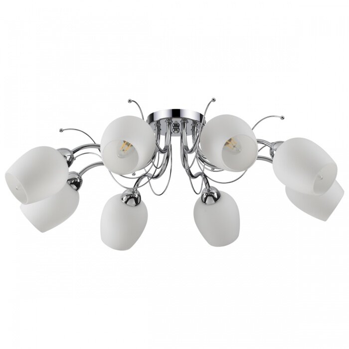 Люстра LUMION COMFI MARCELA 4594/8C, E14 8*40W, 320 Вт, кол-во ламп: 8 шт, цвет: хром