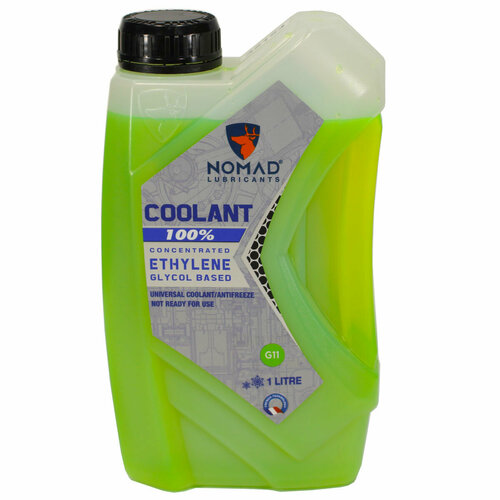 Антифриз концентрат NOMAD G11 зеленый (1л)