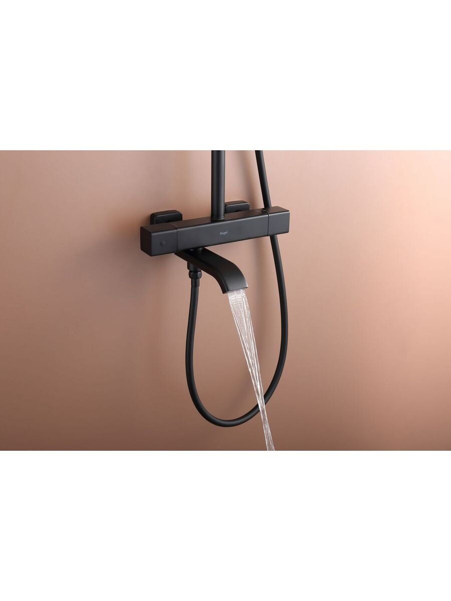 Душевая стойка с термостатом Raglo R22.26.06 — фото 1