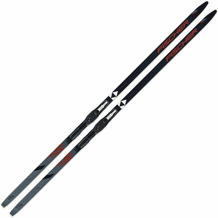 фото Лыжи беговые FISCHER Sports Crown EF (черный/серый) (179)