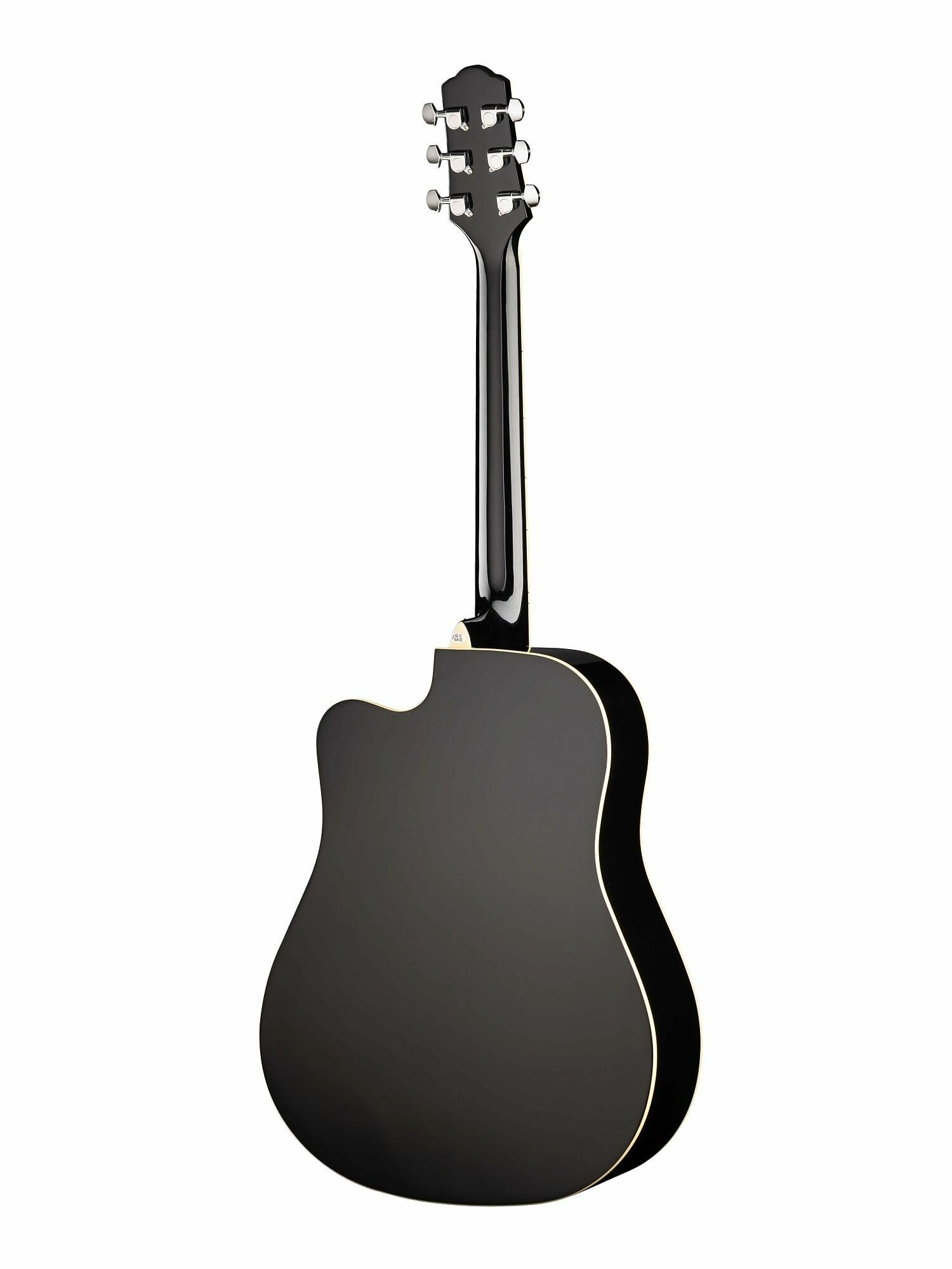 DG220CBK Акустическая гитара с вырезом Naranda