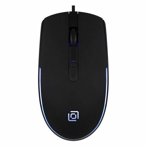 Мышь Oklick 100M оптическая проводная USB черный 1909417 107500₽