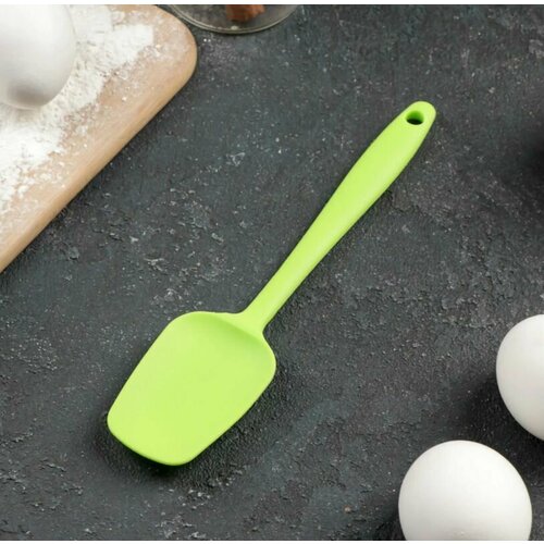 Лопатка силиконовая для кухни27 см зеленая 290₽