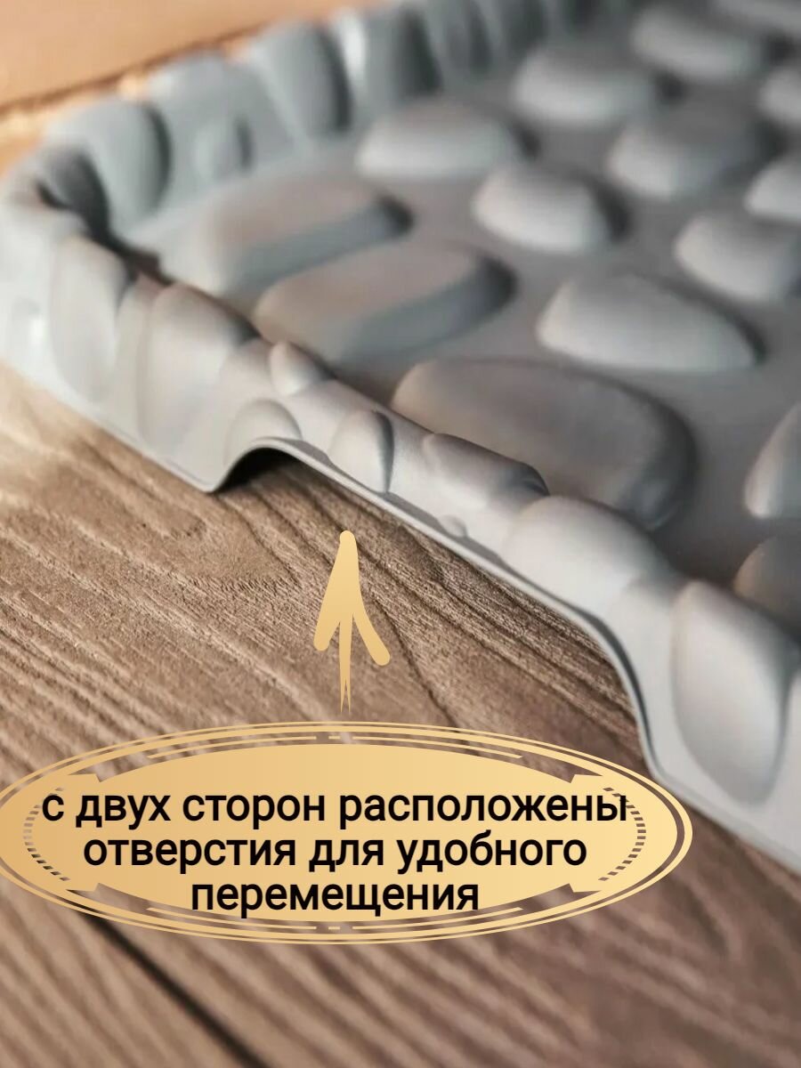 Лоток - поддон с бортиком для обуви, 71х39х2,5 см, 2 шт. — фото 1