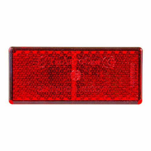 Катафот ГАЗ-2705 задний красный 50х120мм крепление защелки 3002-02 229₽