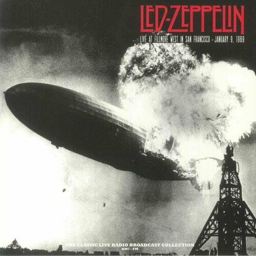 Led Zeppelin Виниловая пластинка Led Zeppelin Live At Fillmore West In San Francisco - January 9 1969 - Red