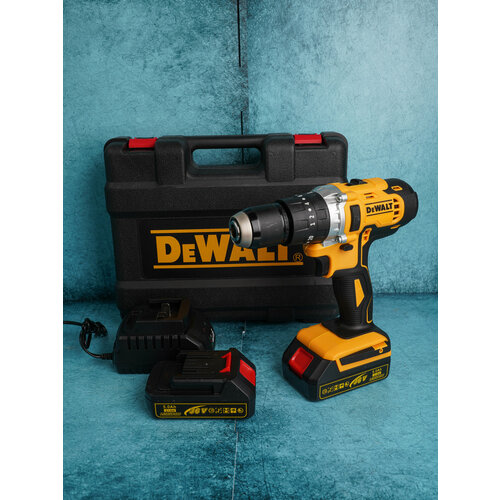 Аккумуляторный ударный шуруповерт 36 V 2 батареи кейс 8300₽