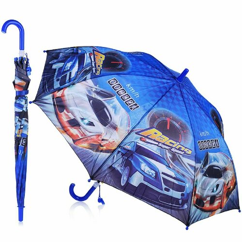 Зонт-трость Oubaoloon, синий