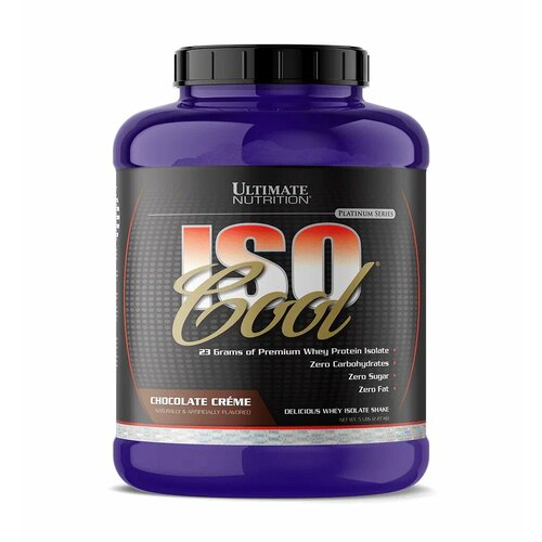 Ultimate Nutrition Isocool 2270 гр Вкус: Шоколадный крем ultimate nutrition isocool 910 гр яблоко