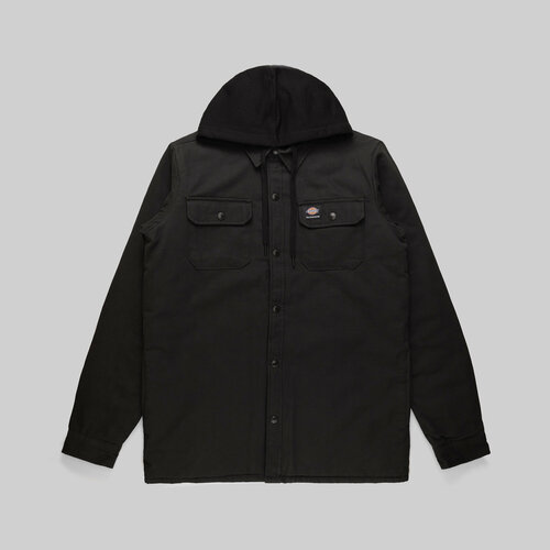 Куртка-рубашка Dickies, размер S, черный куртка dickies бежевый