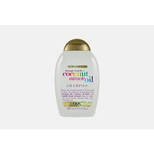 Шампунь для волос OGX Coconut Miracle Oil шампунь для волос kativa шампунь восстанавливающий с органическим кокосовым маслом для поврежденных волос coconut