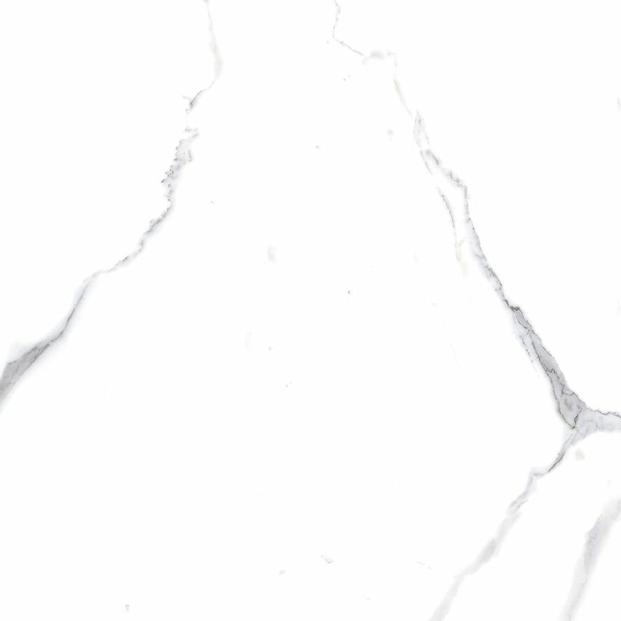 фото Керамогранит Ceradim Calacatta Splendid Silver белый 60х60 Полированный, уп. 1.44 м2. (4 плитки)