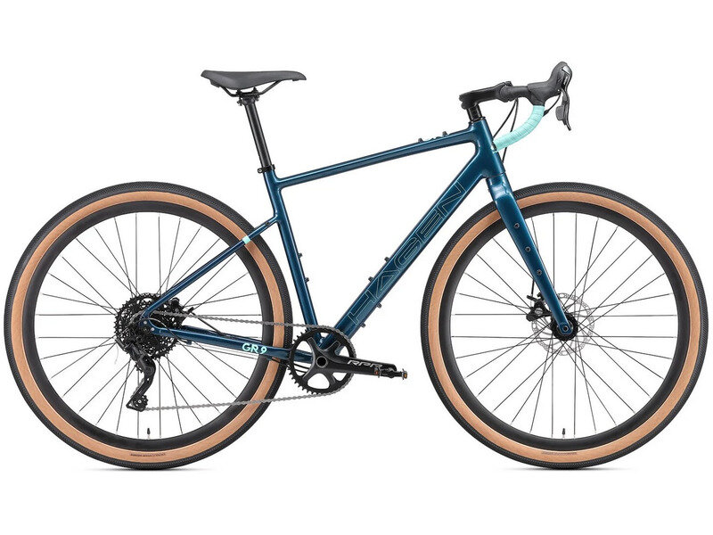 Шоссейный велосипед Hagen GR9 год 2024 цвет Синий ростовка 21