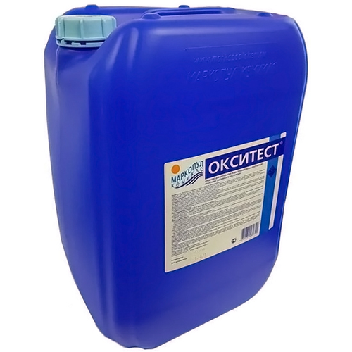 окситест 20 л Жидкий активный кислород для бассейна Маркопул Кемиклс Окситест, канистра 10л