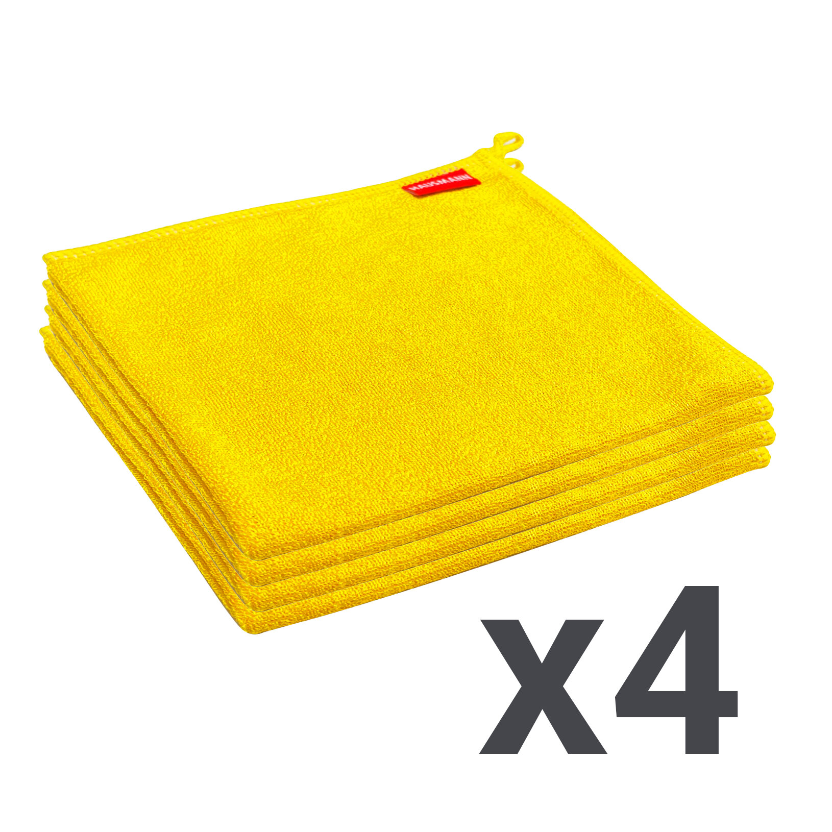 фото Набор универсальных салфеток для уборки Hausmann Universal, 35x35см, 4 штуки