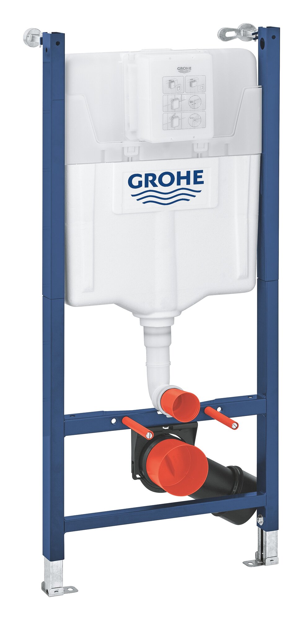 фото Система инсталляции GROHE Solido 2-в-1 для подвесного унитаза (38939000)