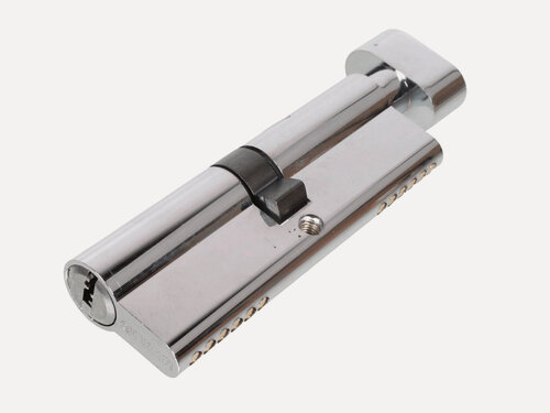 Изображение товара Цилиндровый механизм FUARO (200 ZM/90) 2000ZMKnob90(40+10+40) CP хром 5Key с вертушкой (40363)