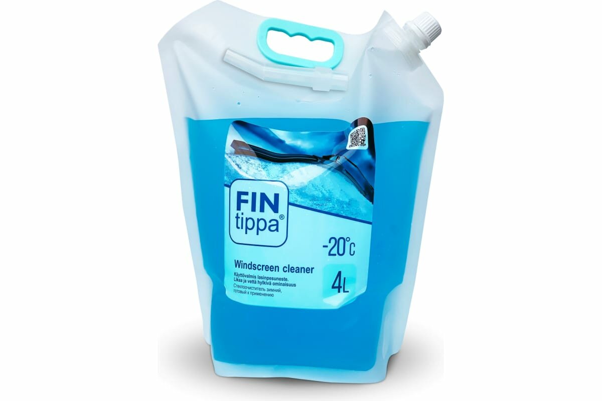 Стеклоочиститель FinTippa марка 04, -20С, Nozzle, прозрачный 4607066983146