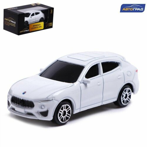 Машина металлическая MASERATI LEVANTE GTS, 1:64, цвет белый машина металлическая maserati levante gts 1 64 цвет белый