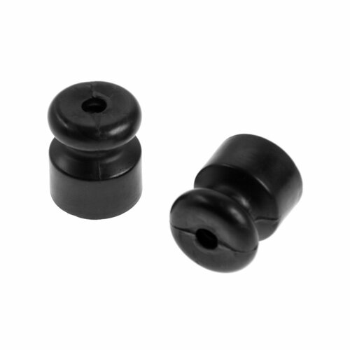 Изолятор для провода роликовый цвет черный 100 шт 1149₽