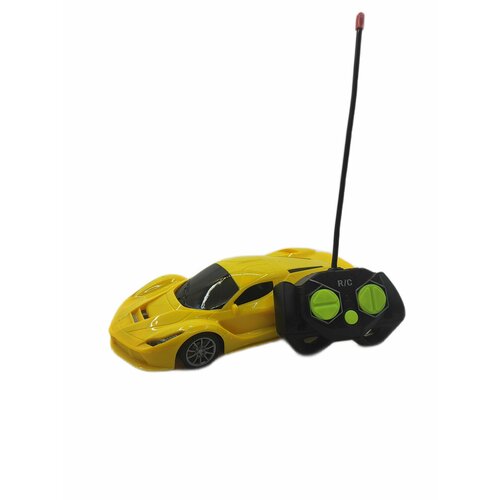 Радиоуправляемая машинка Ferrari, LaFerrari Aperta (ЛаФеррари желтая) 22см