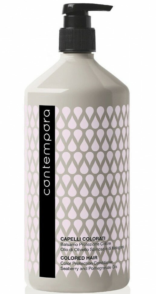 Barex Contempora Кондиционер для сохранения цвета с маслом Облепихи и маслом Граната 1000 мл (020350)