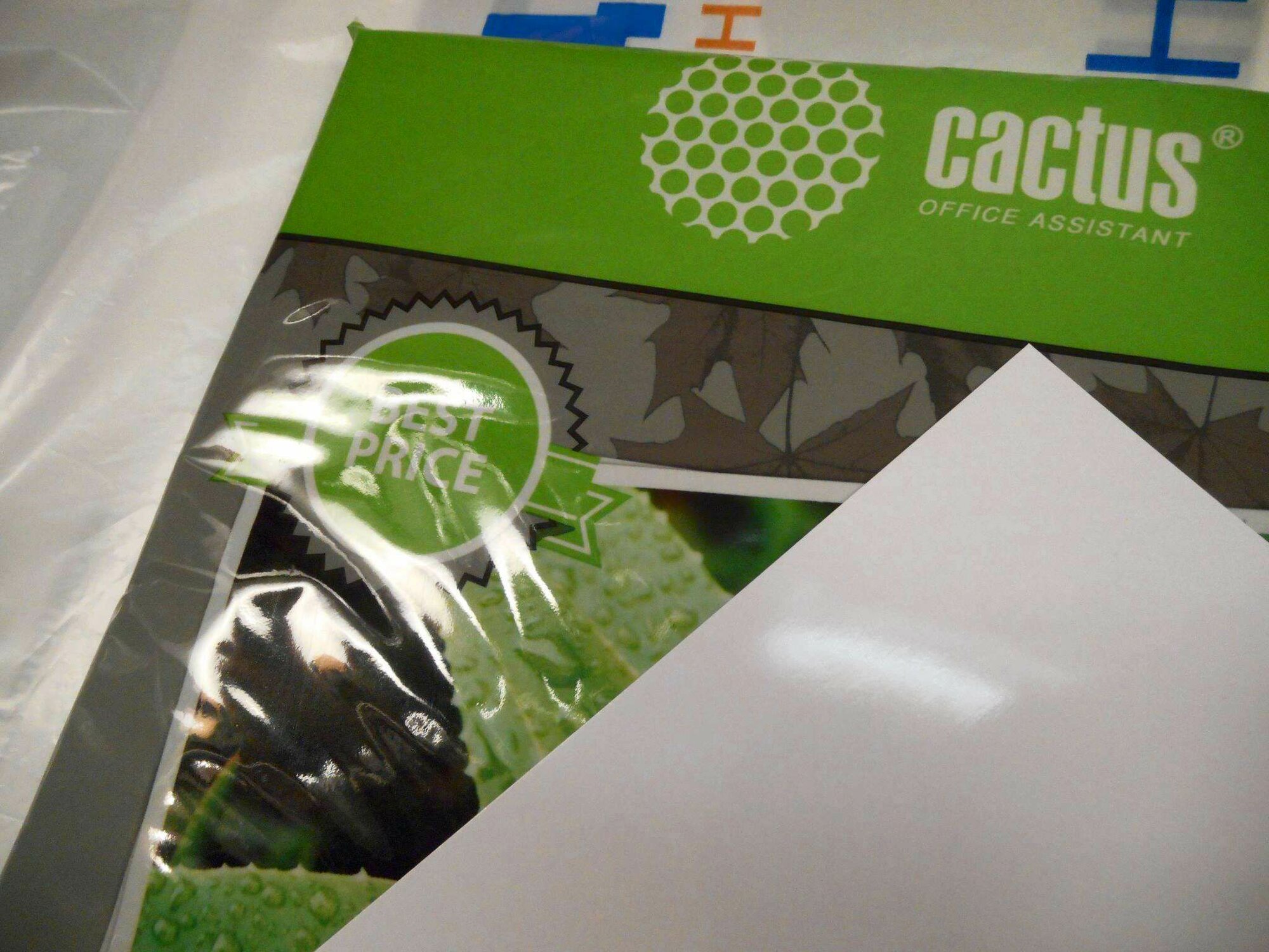 Фотобумага Cactus A4/180г/м2/50л./белый глянцевое для струйной печати - фото №10