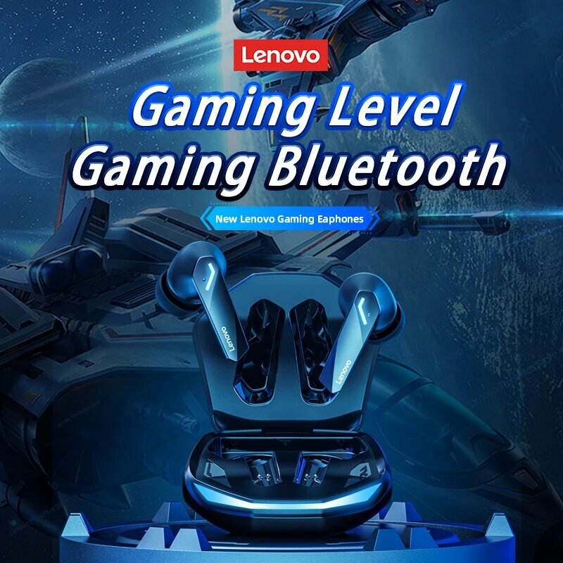 Беспроводные игровые наушники Lenovo GM2 Pro — фото 1