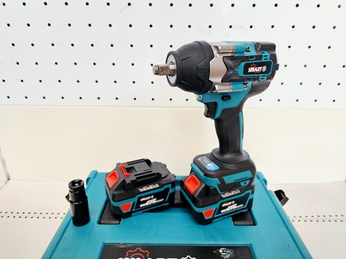 Изображение товара Гайковерт ударный аккумуляторный Smart 800Hm, 21В, 4Ач, кейс