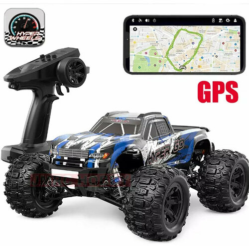 Радиоуправляемый джип MJX Hyper Go 4WD LED GPS 1:16 2.4G - MJX-H16H-1 радиоуправляемый джип mjx hyper go 4wd led 1 16 2 4g mjx 16108 green