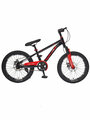 Горный детский велосипед Team Klasse F-2-A, черный, красный, диаметр колес 20 дюймов