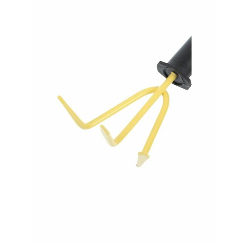 мини культиватор ручной торнадика рыхлитель телескопический культиватор с черенком жёлтый Ручной рыхлитель для сада и огорода