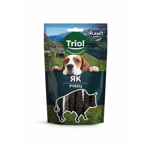 Triol (лакомства) Лакомство для собак Рубец яка 10171079 0,055 кг 57739 (7 шт) triol лакомства triol лакомства лакомство для собак fun food чипсы со вкусом курицы 131 г