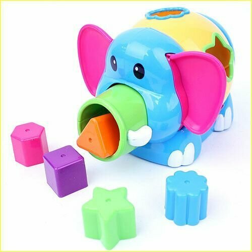 Сортер Развивающая игра Слоник 12 м Mioshi 880₽