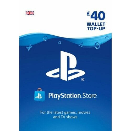 PlayStation карта оплаты PSN 40 GBP великобритания Пополнение кошелька 649900₽