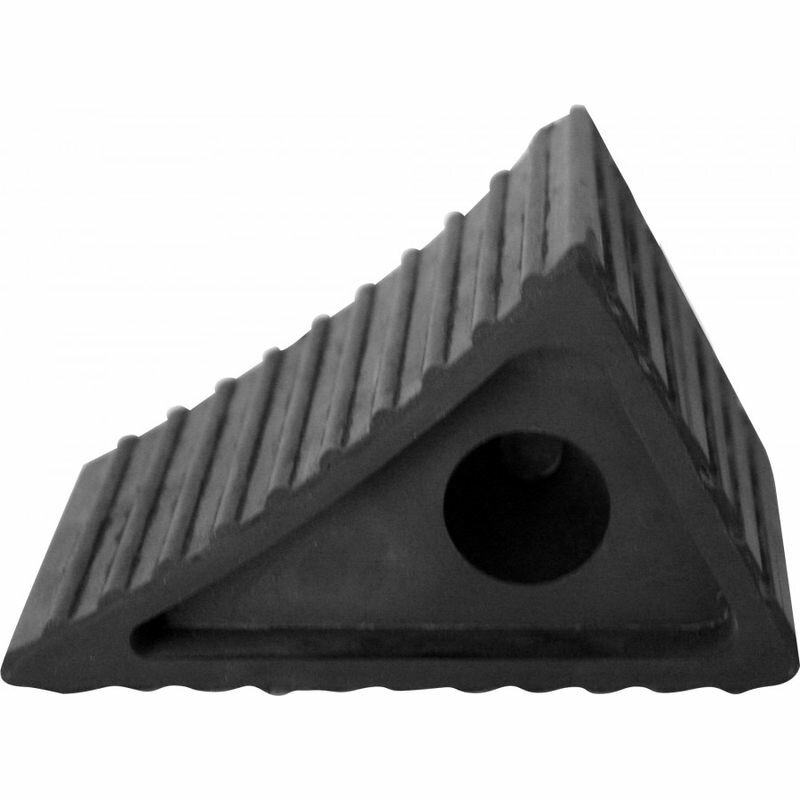 Упор противооткатный резиновый 120х80х70 мм Ombra OHT4002