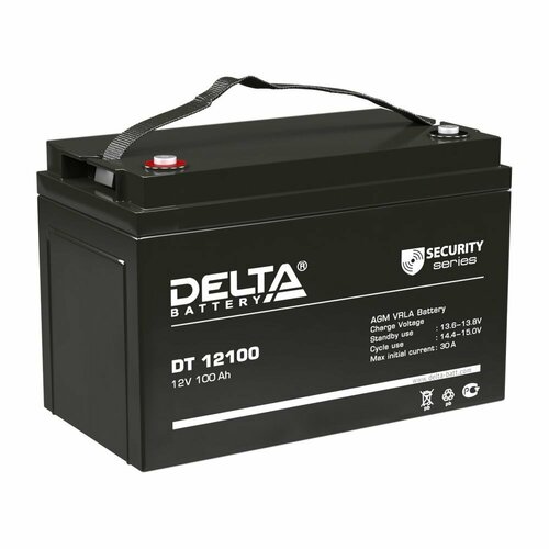 Delta DT 12100 (100 А\ч, 12В) свинцово- кислотный аккумулятор