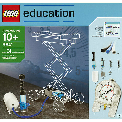 Конструктор LEGO Лего 9641 Пневматика детали для механизмов lego education machines and mechanisms 2000709 42 шт