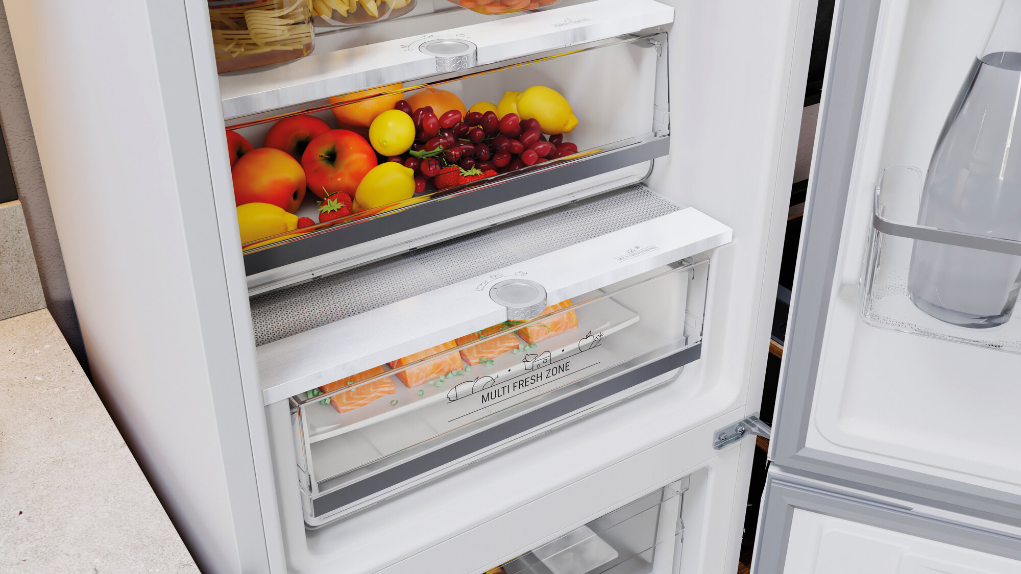 Двухкамерный холодильник Hotpoint HT 9201I W O3, No Frost, белый - фотография № 6