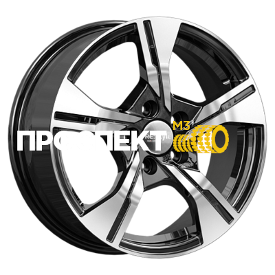 6,5x16/5x108 ET33 D60,1 КС1053 Алмаз черный