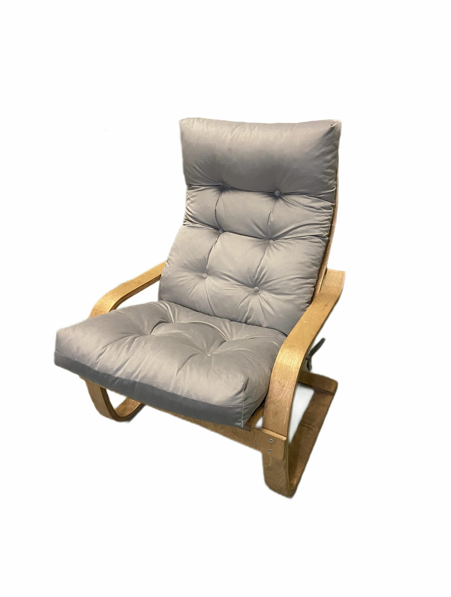 Подушка чехол на кресло Поэнг, модель для Поэнг Икеа