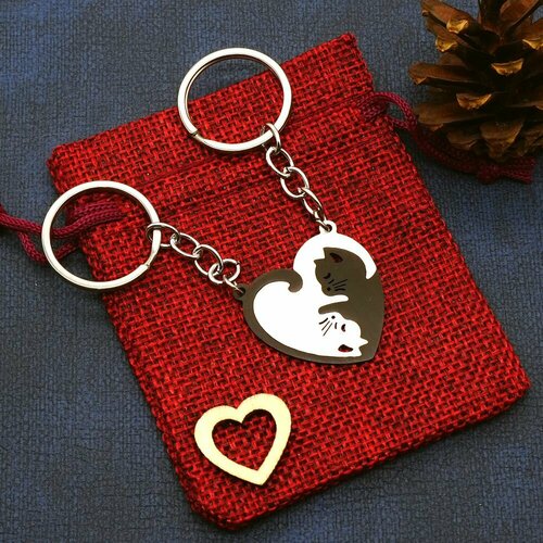 Брелок МАГИЯ ПОДАРКА, серебряный