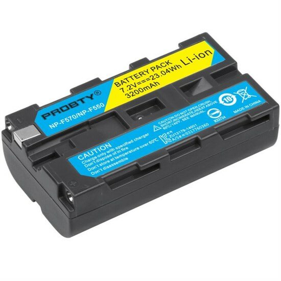 Аккумулятор PROBTY 3200MAH NP-F550 / NP-F570