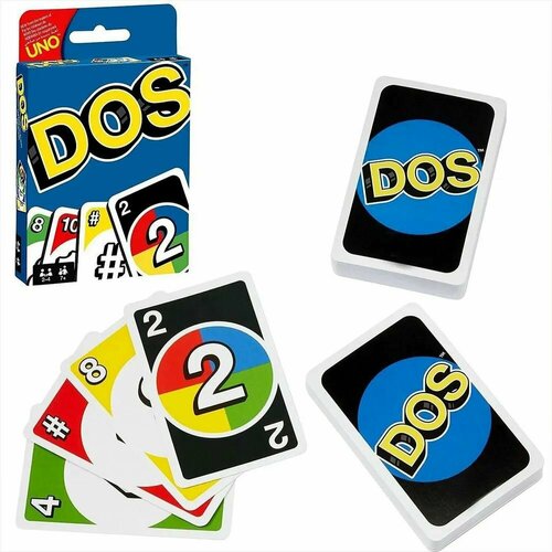 Настольная игра Уно Дос / Карточная игра Uno DOS настольная игра уно дос uno dos в жестяной коробке