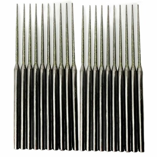 Набор алмазных иголок фрез для гравера DLT 1 мм 20 шт 2700₽